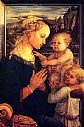 Filippino Lippi Virgin with Chilrden painting